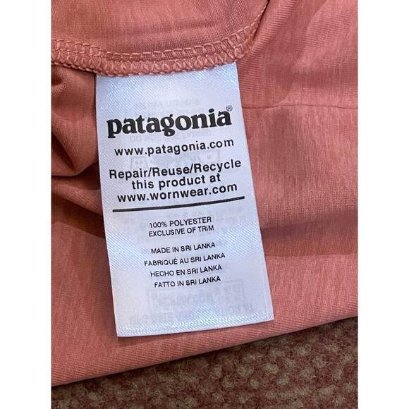 NWOT Patagonia Capilene Cool Light Coral Daily Tank Top - Picture 5 of 6